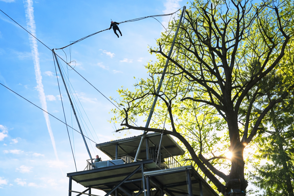 New Space Jump à l'Aventure Parc