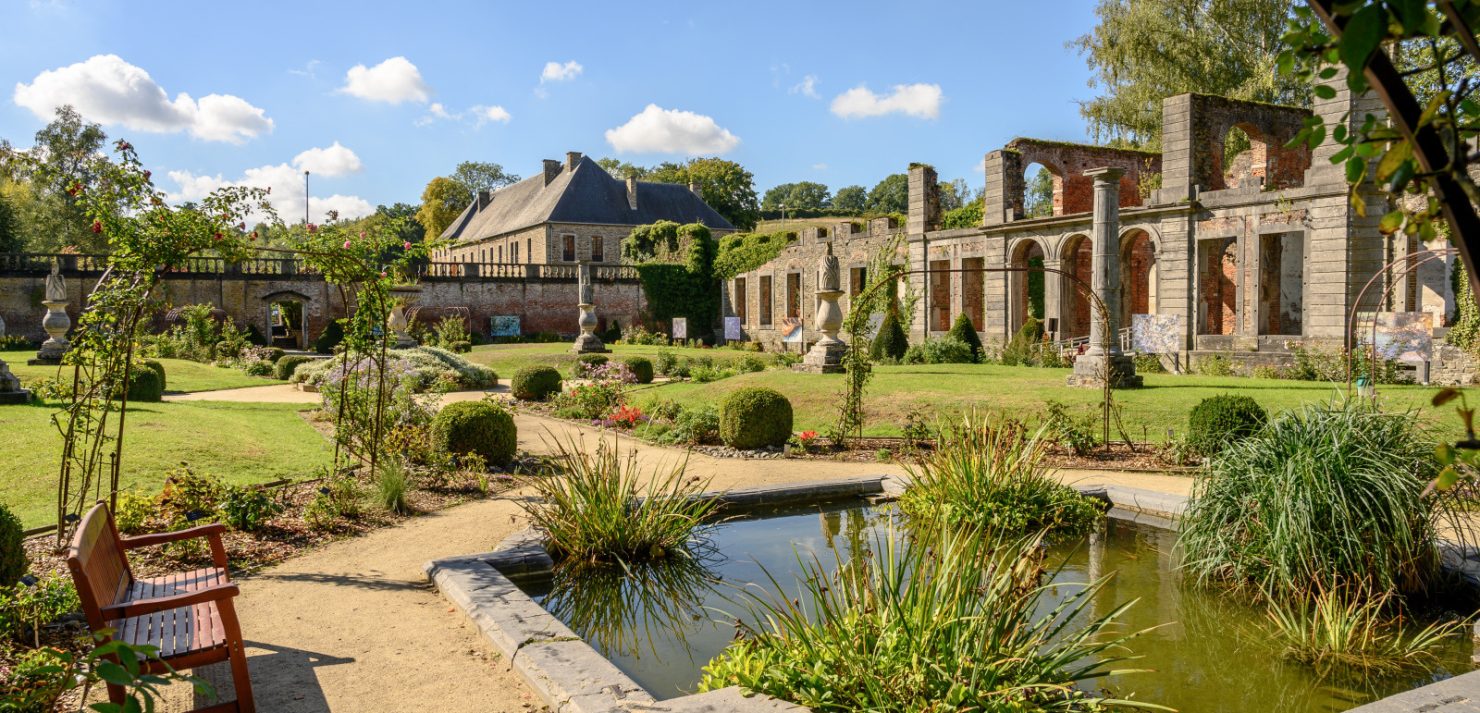 Jardins de l'abbaye de villers la ville