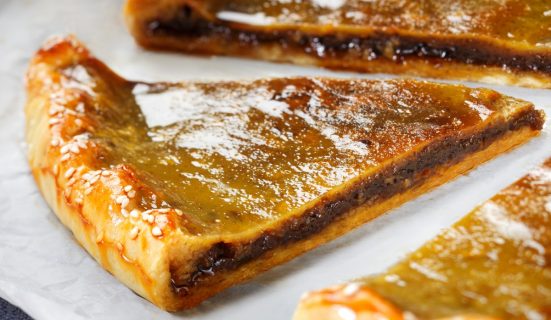 Tarte au sucre brun